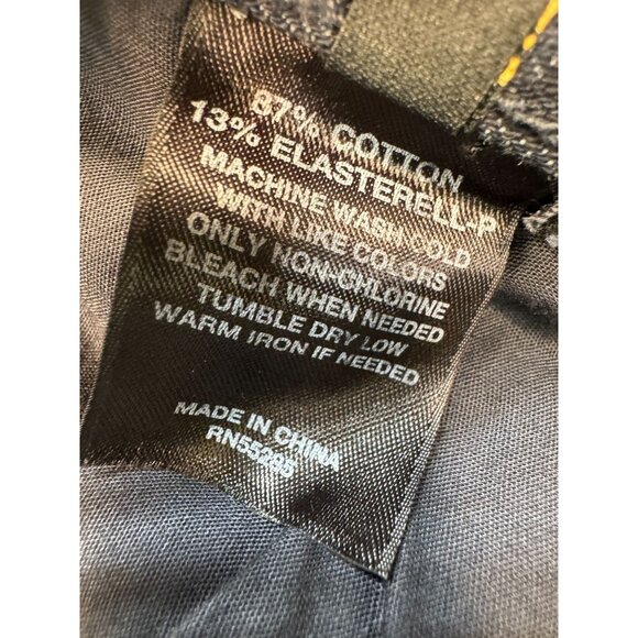 Express Womens Ultra Skinny Cropped Denim Jeans Size 8 Blue Denim Stretch Casual - Picture 5 of 13